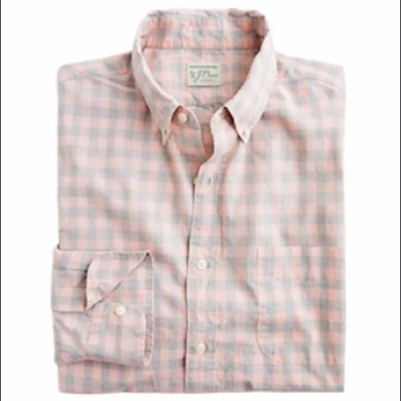 J. Crew Organic Cotton Gingham Shirt - Picture 4 of 7